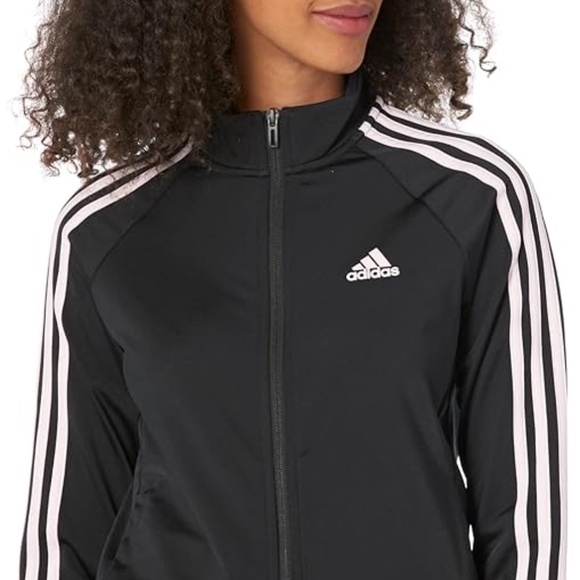 adidas Jackets & Blazers - Adidas Women’s Primegreen Essentials Warm up Slim 3-stripes track jacket–size XS